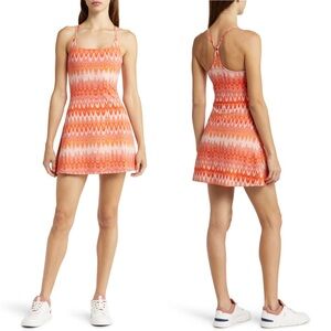 Outdoor Voices TechSweat Move Free Dress in Grapefruit Helios Size XS